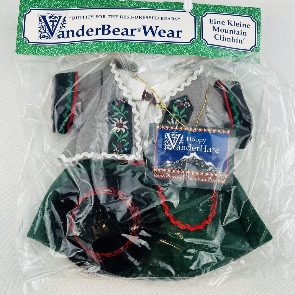Vanderbear Wear Hoppy Eine Kleine Mountain Climbin' Outfit Alpine Collection
